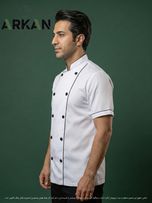 روپوش رستورانی مدل پارسا سفید