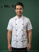 روپوش رستورانی مدل پارسا سفید