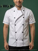 روپوش رستورانی مدل پارسا سفید