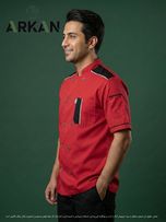 روپوش رستورانی مدل نیما قرمز