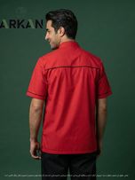 روپوش رستورانی مدل نیما قرمز