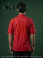 روپوش رستورانی مدل عرشیا قرمز