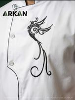 روپوش رستورانی مدل عرشیا سفید