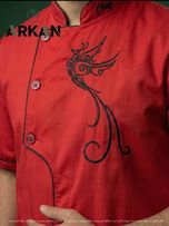 روپوش رستورانی مدل عرشیا قرمز