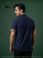 روپوش رستورانی مدل صدرا سورمه ای