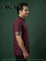 روپوش رستورانی مدل صدرا زرشکی