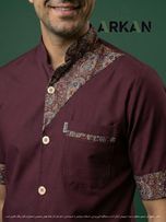 روپوش رستورانی مدل صدرا زرشکی