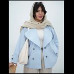 مانتو کتی یقه پهن