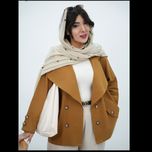 مانتو کتی یقه پهن
