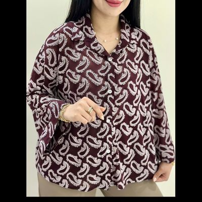 شومیز باکسی ترمه