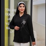 شومیز مانتویی گلدوزی
