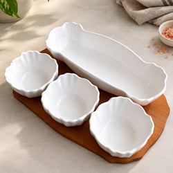 اردو خوری 4 خانه زیر چوبی کد 50022