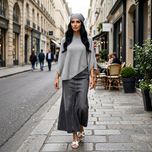 دامن جین بلند