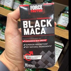 مکمل بلک ماکا فورس فاکتور – 60 کپسول Force Factor Black Maca – 60 Capsules