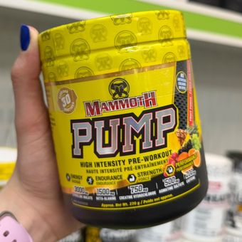 پمپ ماموت (Mammoth PUMP) – High Intensity Pre-Workout