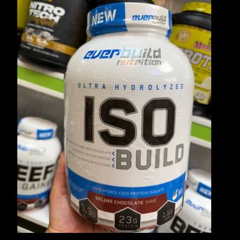 پروتئین وی ایزوله هیدرولیز شده ایزو بیلد اوربیلد نوتریشن 2.27 کیلوگرمی | Everbuild Nutrition ISO Build   2.27 kg