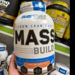 مس بیلد اوربیلد نوتریشن 2.27 کیلوگرمی | Everbuild Nutrition Mass Build  2.27 kg