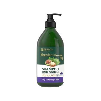 شامپو دیلمون حاوی روغن ماکادمیا مناسب موهای خشک و آسیب دیده