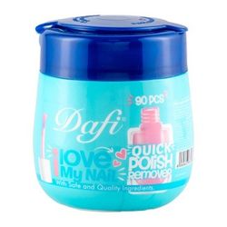 پد لاک پاک کن دافی دارای ویتامین - بسته 90 عددی