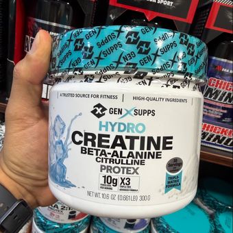 هیدرو کراتین ترکیبی ژن ایکس ساپس 300 گرمی | GenX Supps Hydro Creatine Beta-Alanine Citrulline PROTEX 300g