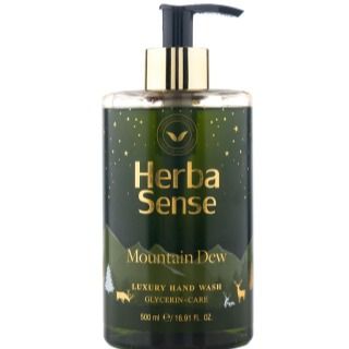 مایع دستشویی آبرسان مرطوب کننده پوست هرباسنس مدل Mountain Dew