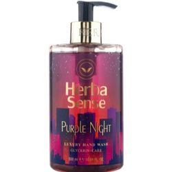 مایع دستشویی آبرسان مرطوب کننده پوست هرباسنس مدل Purple Night