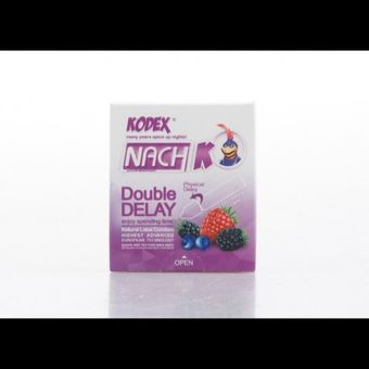 کاندوم ناچ کدکس تاخیر دو برابر KODEX NACH DOUBLE DELAY
