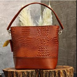 کیف زنانه چرم گاوی