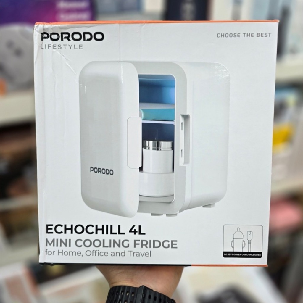 🧊 مینی یخچال و خنک‌کننده پرودو ‌ Porodo Lifestyle - EchoChill 4L ‌