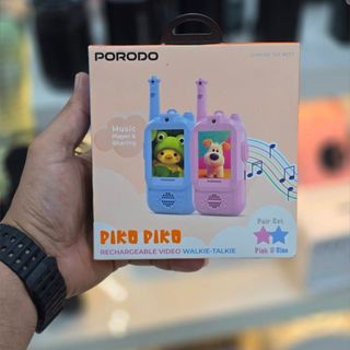 واکی‌تاکی تصویری شارژی کودک پرودو مدل Piko Piko | پک دو عددی ‌