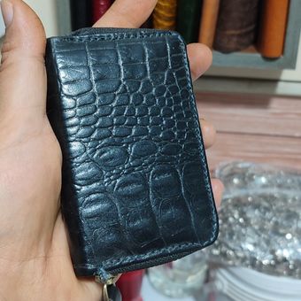 جاکارتی دورزیپ مشکی طرح کروکودیل