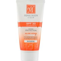 کرم ضد آفتاب بی رنگ مای با SPF30 مناسب پوست خشک و معمولی حجم 50 میلی لیتر