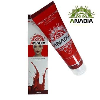 ماسک صورت حاوی عصاره توت فرنگی و تمشک و گیلاس آنادیا