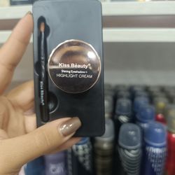 پالت سایه و هایلایتر کیس بیوتی اورجینال Kiss Beauty Colorful Eyeshadow / Highlighter Palette