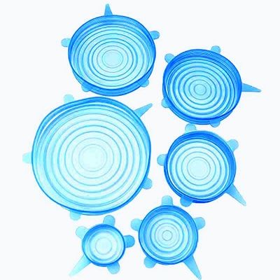 درپوش سیلیکونی ظروف 6 عدد