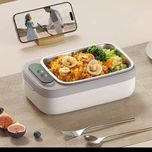 لانچ باکس شارژی 2 طبقه گرم‌کن غذا Lumirio