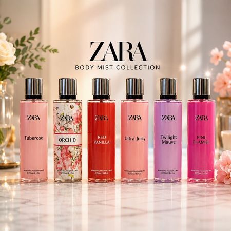 اسپلش (بادی میست) زنانه زارا (Zara Body Mist Collection)