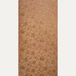 کاغذ دیواری طرح شاخه اسلیمی زمینه آجری کد 6205