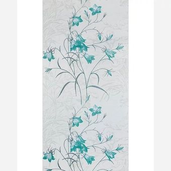 کاغذ دیواری گلدار سبز کد 1228