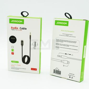 کابل تبدیل Type-C به جک 3.5 نری 1 متری Joyroom Gac365