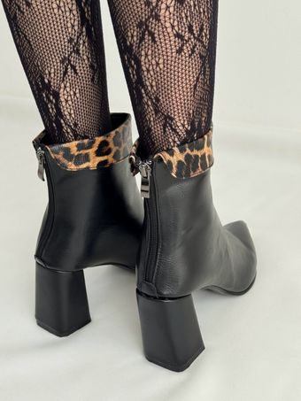 پاشنه یقه پلنگی 4228