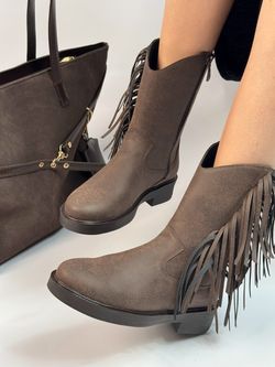 نیم بوت سرخپوستی رعنا 4258