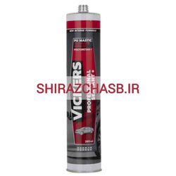 چسب پلی یورتان سفید کارتریجی فلزی ویکرز