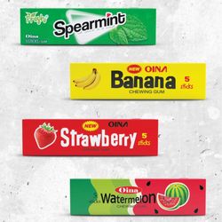 آدامس 20عددی توت فرنگی