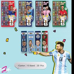 آدامس استندی تتو دار فوتبالی