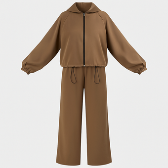 ست هودی وشلوار بوخی مدلSET662910