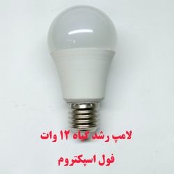 لامپ رشد گیاه 12 وات