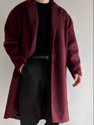 پالتو مردانه اورسایز در رنگ‌بندی
