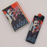 ست فندک و کبریت فانتزی طرح تد لاسو