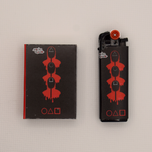 ست فندک و کبریت فانتزی طرح بازی مرکب